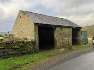 Building and Paddock at East Woodburn, Hexham